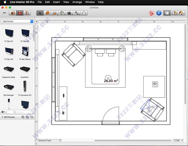 Live Interior 3D Pro for Mac破解版