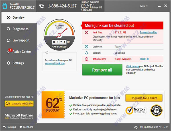 TweakBit PCCleaner破解版