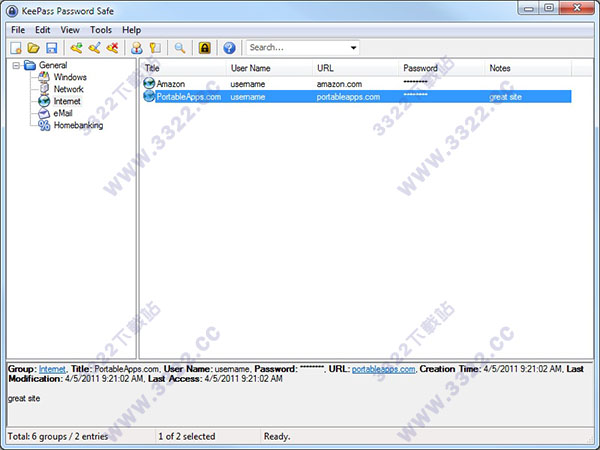 keepass password safe