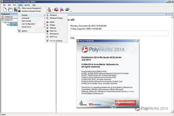 PolyWorks 2014破解文件