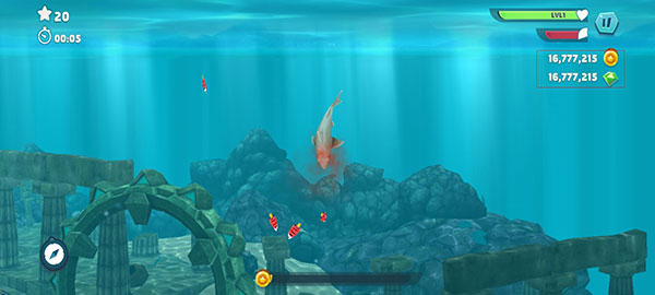 饥饿鲨进化电脑版无限钻石版