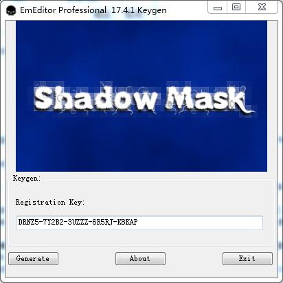 emeditor 17注册机