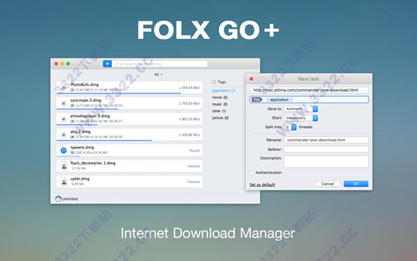 Folx GO for Mac破解版 