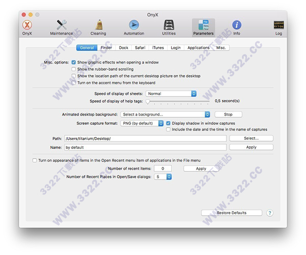 OnyX For Mac中文免费版