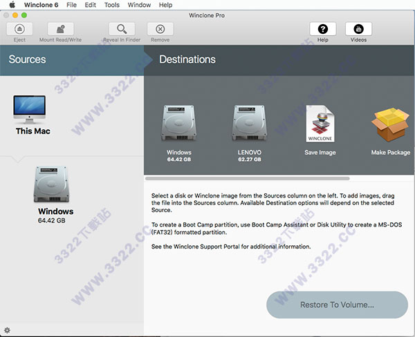 Winclone Pro for Mac破解版