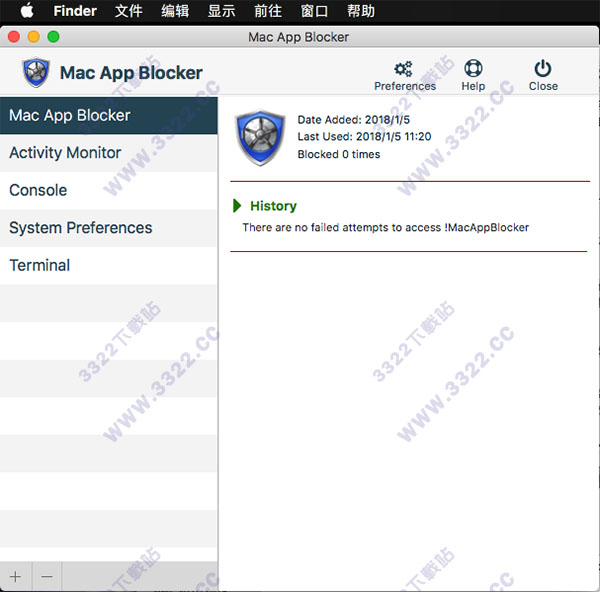 Mac App Blocker破解版