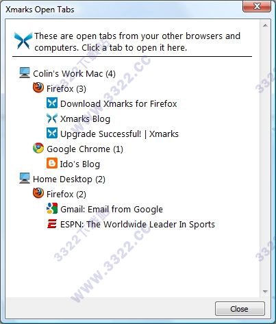 Xmarks Bookmark Sync
