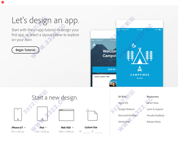 Experience Design CC 2018 Mac 中文破解版