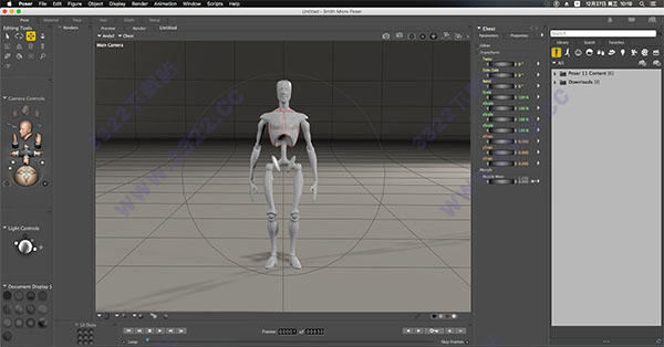 Poser Pro 11 for Mac破解版