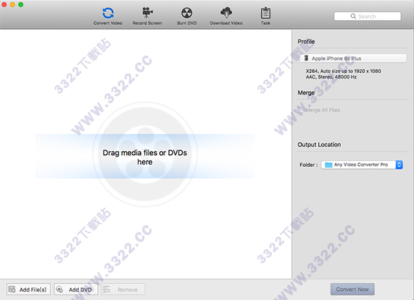 Any Video Converter Pro For Mac 免费版
