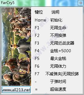 孤岛惊魂5修改器