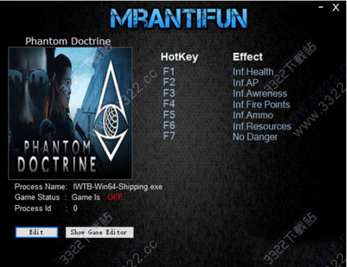 幽灵主义七项修改器