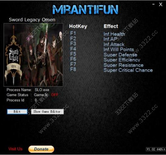 剑刃遗产：预兆八项修改器