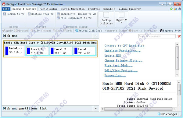 Paragon Hard Disk Manager 15