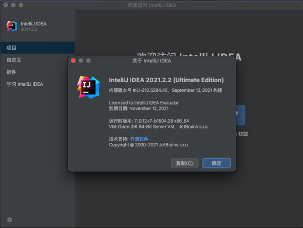 IDEA 2021.2.2 Mac破解版