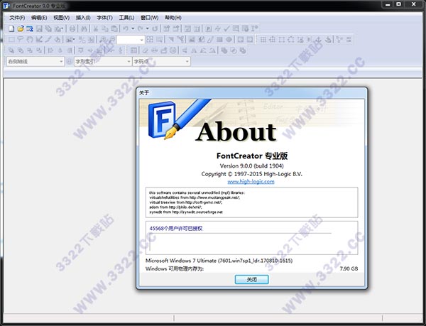 FontCreator 9.0