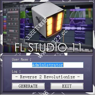 fl studio 11注册机