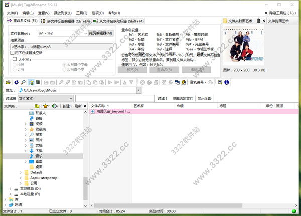 Tag&Rename中文绿色版