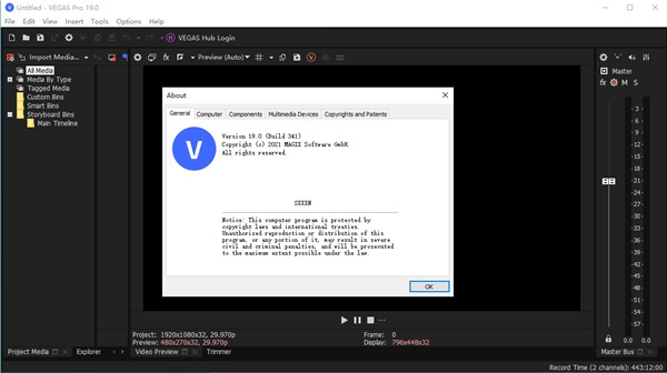 VEGAS Pro 19破解版