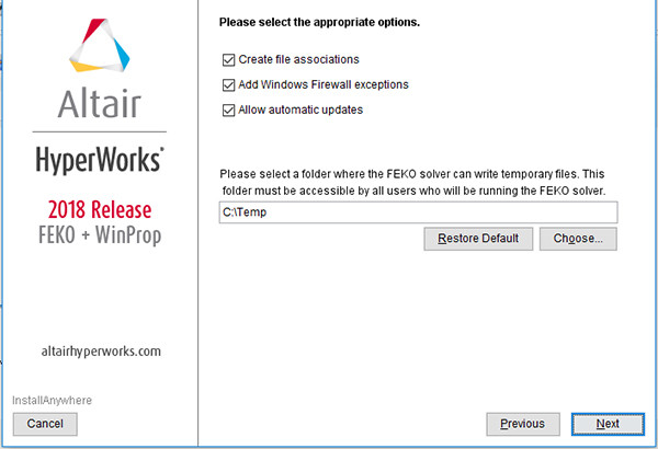 Altair HW FEKO2018破解版