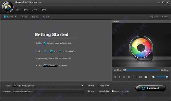 Aiseesoft MXF Converter for Mac破解版