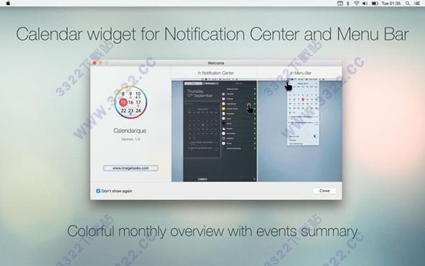 Calendarique for Mac破解版