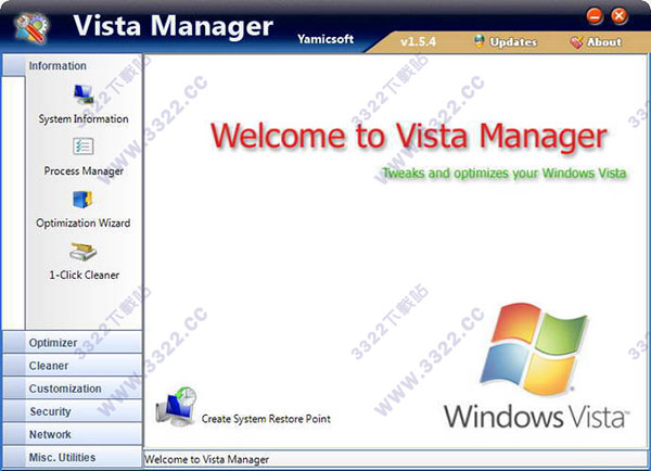 vista manager