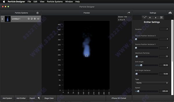 Particle Designer for Mac破解版
