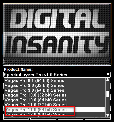 vegas pro 11破解补丁