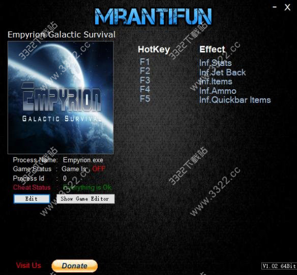 帝国霸业银河生存五项修改器