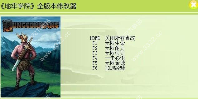 地牢学院修改器