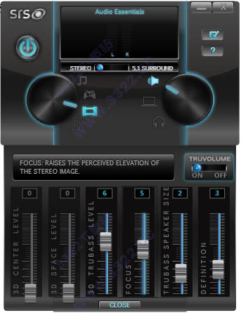 SRS Audio Essentials