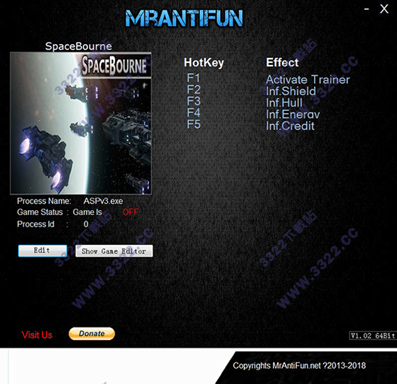 太空谍影修改器