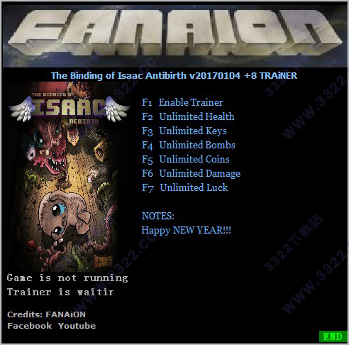 以撒的结合胎衣+修改器