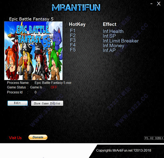 史诗幻想5修改器